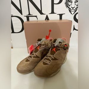 Travis Scott Jordan 6 Khaki size 12 DH0690-200